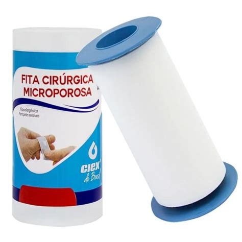 FITA MICROPOROSA 100X10M C CAPA CIEX