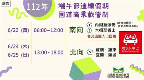 端午連假國5恐大塞車！高乘載、匝道封閉時間出爐 生活 自由時報電子報