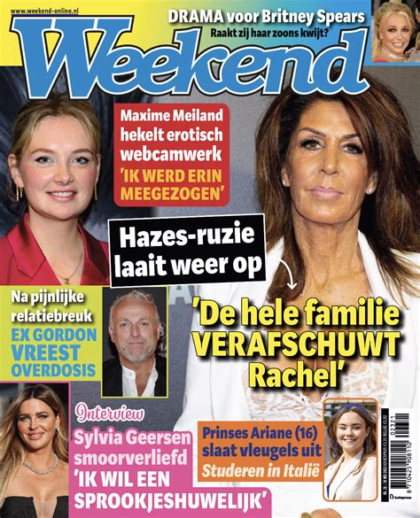 Tijdschrift Weekend 21 Mei 2023 Pers Wereld