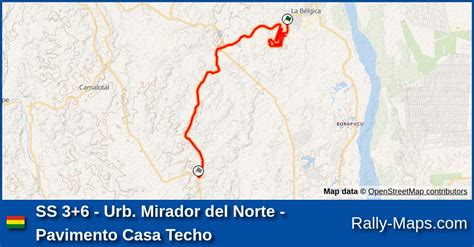 SS 3 6 Urb Mirador Del Norte Pavimento Casa Techo Stage Map