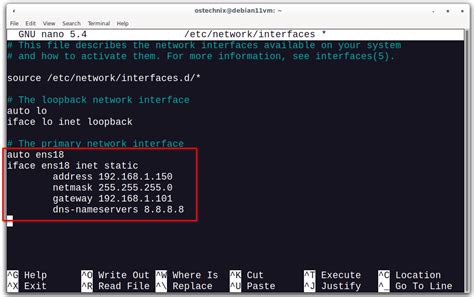 How To Configure Static Ip Address In Linux And Unix Ostechnix