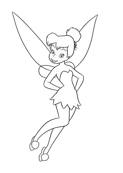 Tinkerbell Coloring Pages Printable