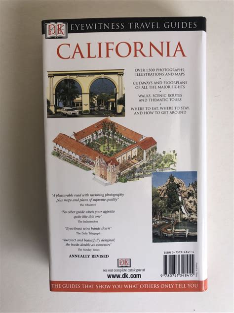 Dk Eyewitness Travel Guide A California By Dk C Esther Labi