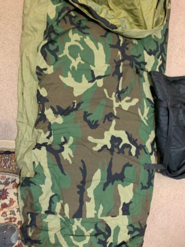 Usgi Piece Mss Modular Sleep System With Woodland Bivy Sack Vgc Ebay