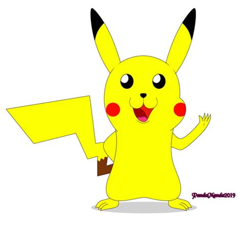 Pikachu Redraw 2023 by PandaManda2019 on DeviantArt