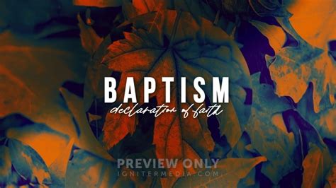 Fall 1 Baptism Title Graphics Cody Duck Designs