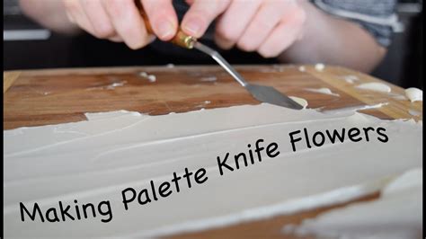 Buttercream Palette Knife Flower Practice Youtube