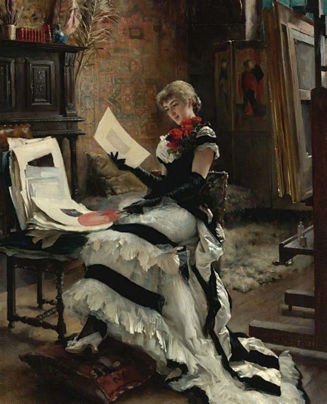 Chez L Artiste Les Gravures By Albert Edelfelt Artvee