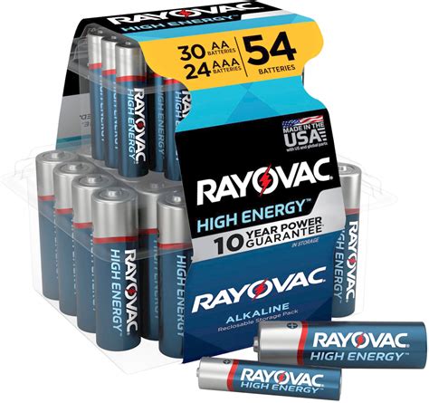 Rayovac Aa Batteries Aaa Batteries Combo Pack Aa And Aaa