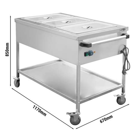 Bain Marie Thermowagen 3x GN 1 1 GGM Gastro