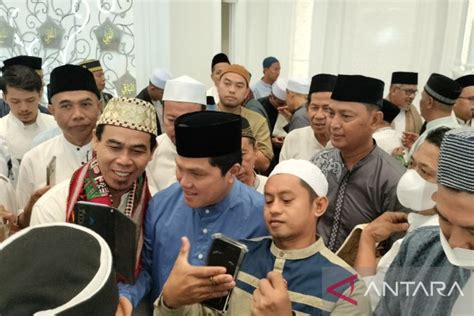 Menteri BUMN Maknai Idul Fitri Sebagai Momentum Saling Memaafkan