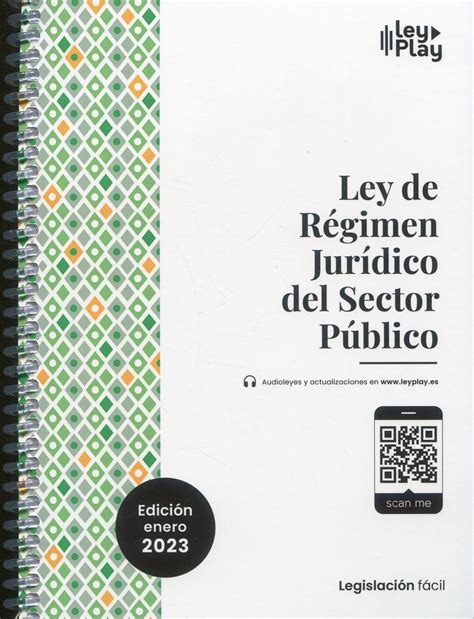 Ley de Régimen Jurídico del Sector Público 2023 788419395269 LEY PLAY