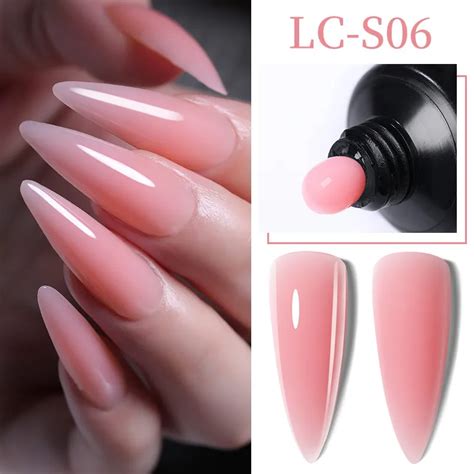 Lilycute Ml Nagel Verl Ngerung Gel Helle Rosa Semi Permanent Uv Harte