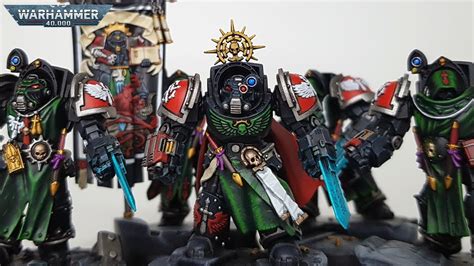 Dark Angels Deathwing Command Squad Warhammer 40k Youtube