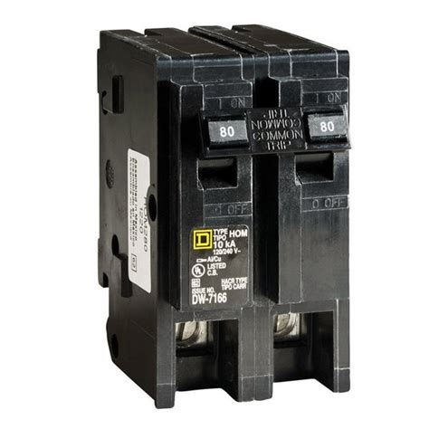 Square D A Pole Miniature Circuit Breaker Hom V Ac