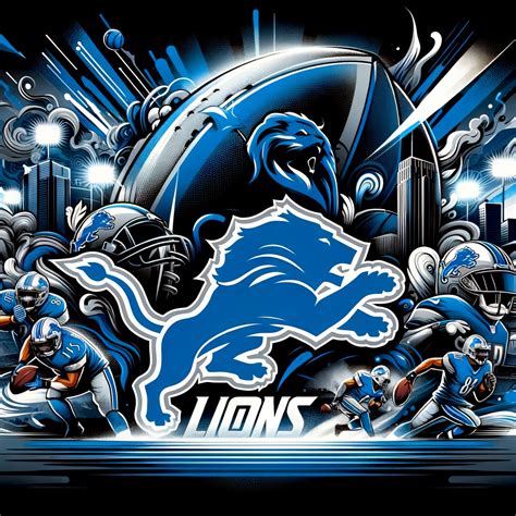 Detroit Lions Wallpaper 4K, NFL team, Super Bowl, Soccer