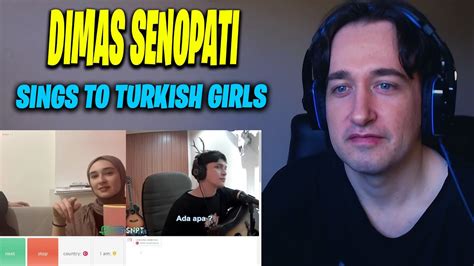 Dimas Senopati SINGING TO TURKEY GIRLS ON OME TV PART 2 REACTION