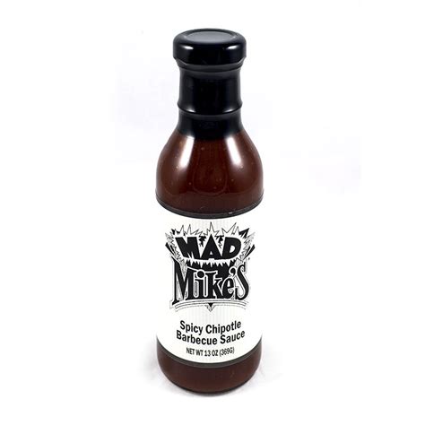 Spicy Chipotle Bbq Sauce Mad Mikes American Gourmet