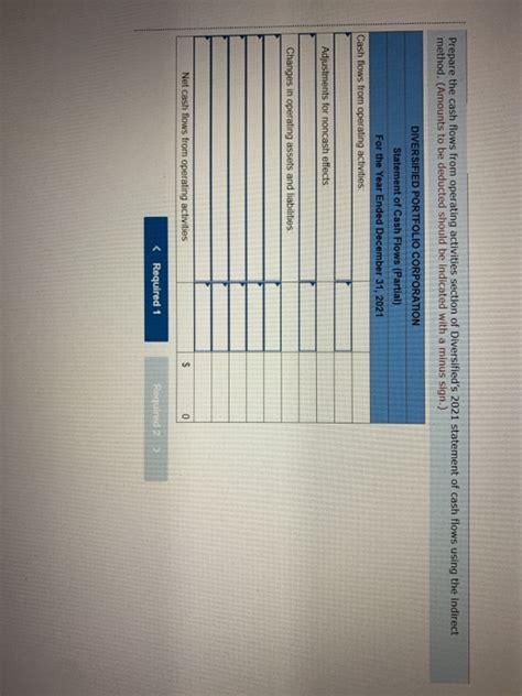 Solved The Diversified Portfolio Corporation Provides Chegg