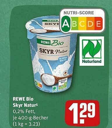 Rewe Bio Skyr Natur Angebot Bei REWE