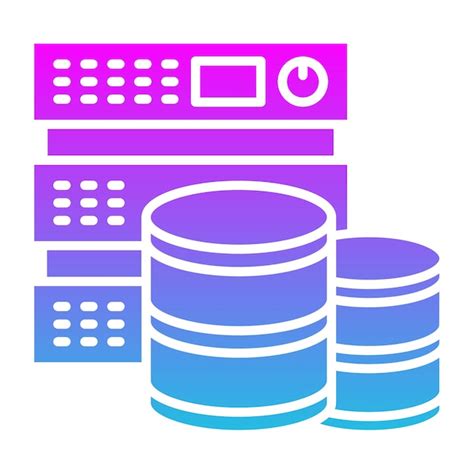 Premium Vector Database Storage Icon