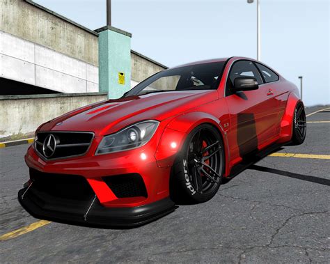 Mercedes Benz C Amg Coupe Black Series Add On Tuning Extras