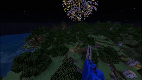 Silvester Minecraft Feuerwerk Selber Bauen Danke Youtube