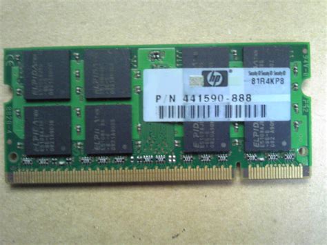 Yahoo オークション ELPIDA 1GB 2Rx8 PC2 6400S 666 DDR2 1GB