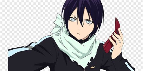 Noragami Yato No Kami Anime Noragami Black Hair Manga Png Pngegg