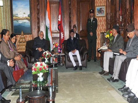 Pm Modi With Nepali Pm Sushil Koirala Prime Minister Narendra Modi In