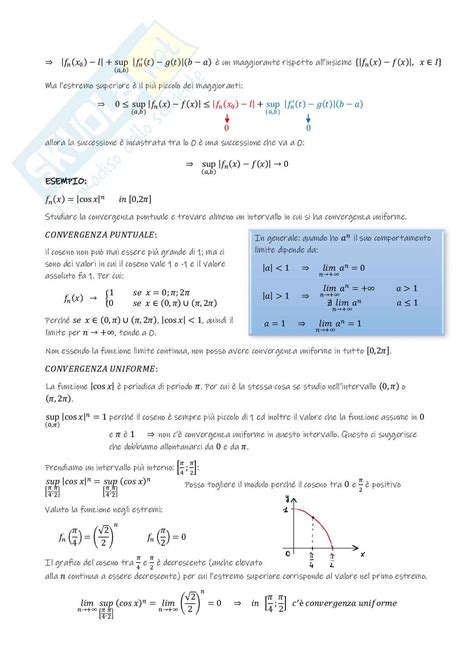 Appunti Di Analisi Matematica 2 Con Esempi E Prova D Esame Svolta