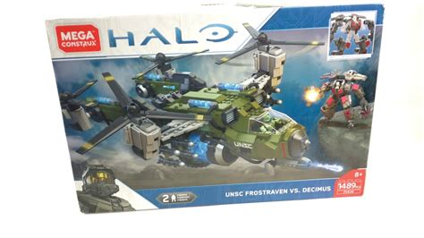 Halo Mega Construx UNSC Frostraven VS Decimus YouTube