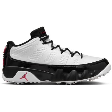 Nike Air Jordan 9 G Golf Shoes White/Fire Red/Black/Cool Grey - Carl's ...