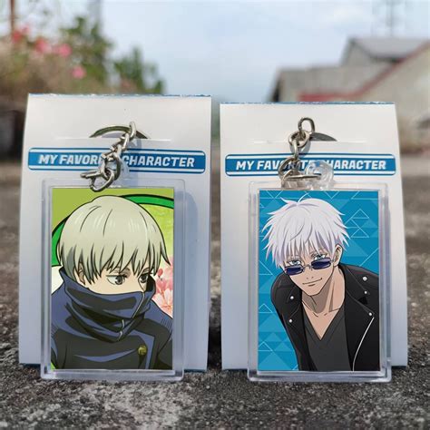 Jual Gantungan Kunci Jujutsu Kaisen Keychain Anime Gojo Satoru