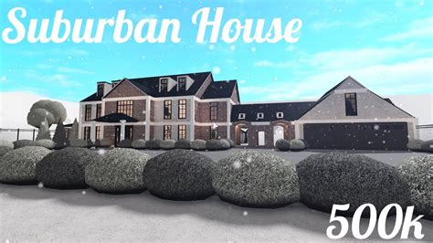 Suburban Mansion Bloxburg