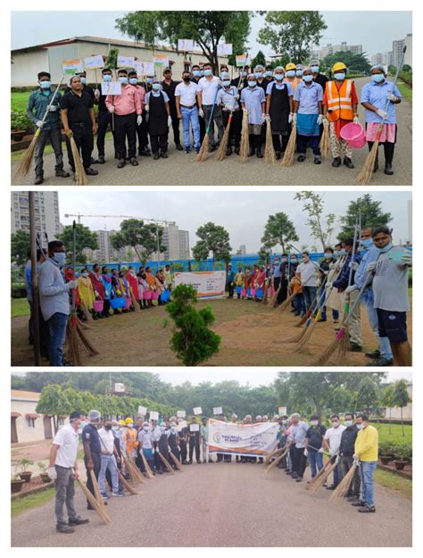 Tata Steel Kalinganagar And Ninl Organise Shramdaan For Swachhata