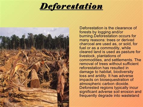 Environmental degradation