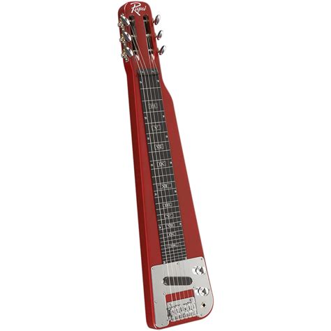 Rogue Rls 1 Lap Steel Guitar With Stand And Gig Bag Metallic Red