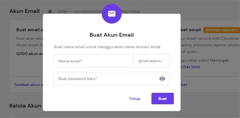 Cara Membuat Email Dengan Domain Sendiri Lengkap