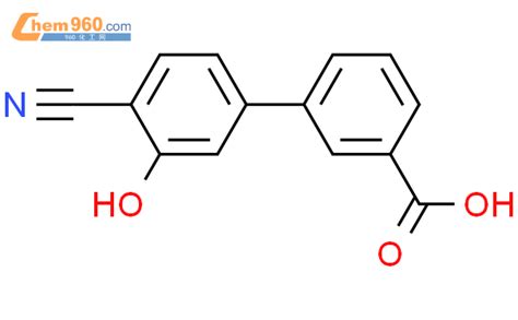 3 4 cyano 3 hydroxyphenyl benzoic acidCAS号1262003 35 9 960化工网