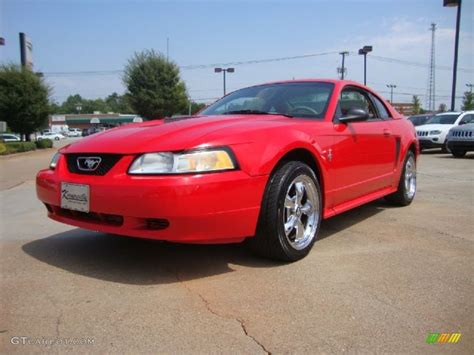 2000 Performance Red Ford Mustang V6 Coupe 53224572 GTCarLot