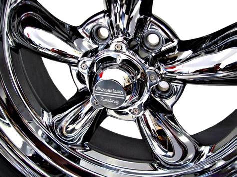 Find 17x7 8 Chrome Torq Thrust Ii Wheels And Tires For Pontiac Gto 1969