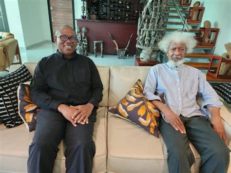 Soyinka Blows Hot There Was Nothing To Reconcile Between Me And Peter