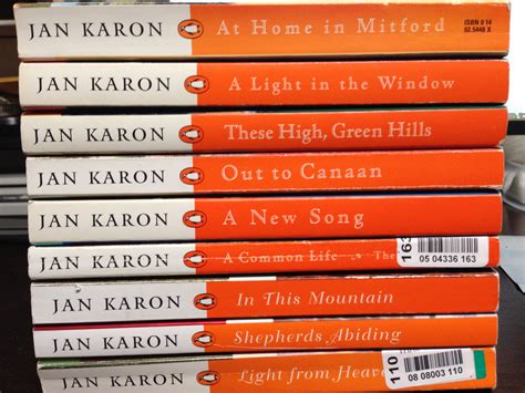 Mitford Series Complete Series Set Volumes 1 9 Jan Karon