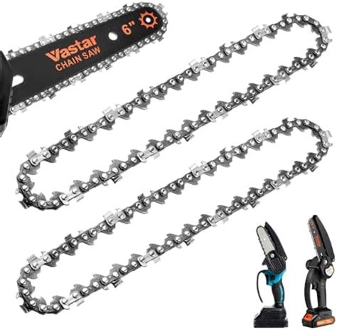 Amazon Saker 6 Inch Mini Chainsaw Chain Replacement 2 Pcs Chains