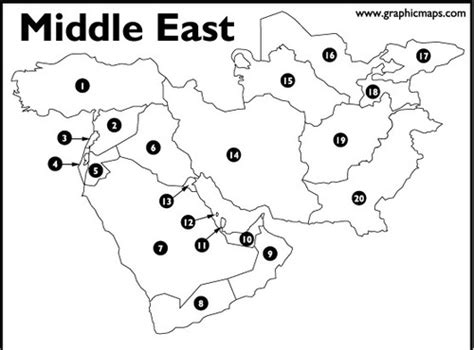 middle east map quiz Flashcards | Quizlet