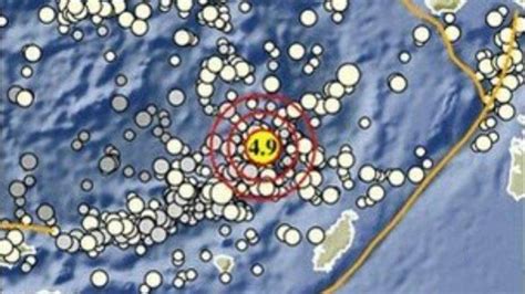 Gempa Bumi Baru Saja Terjadi Senin Pagi 16 Oktober 2023 BMIKG Hati