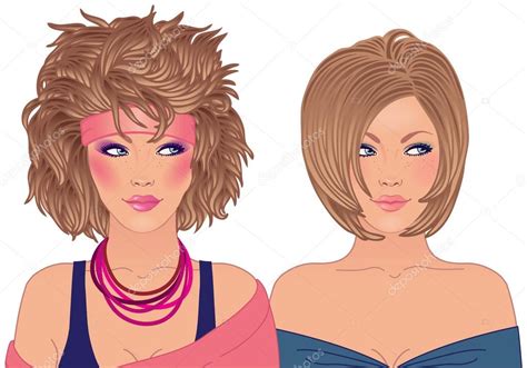 Hairstyle And Make Up Stock Vector Image By ©vgorbash 37533937