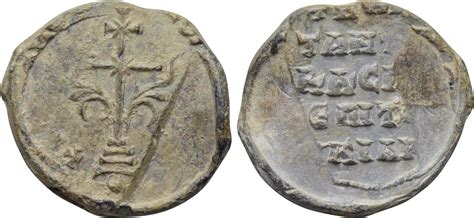 Numisbids Pecunem Online Auctions Auction Lot Byzantine Lead