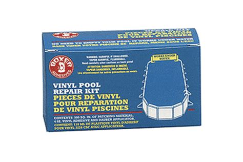 Large Vinyl Liner Pool Patch Repair Kit